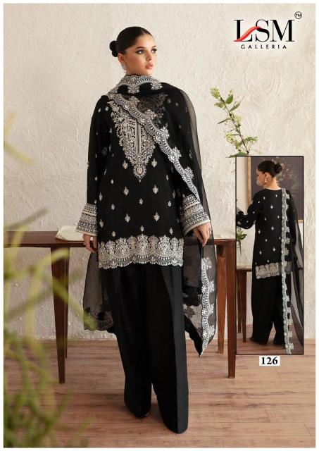 Lsm black & white vol-2 wholesale dress materials catalog